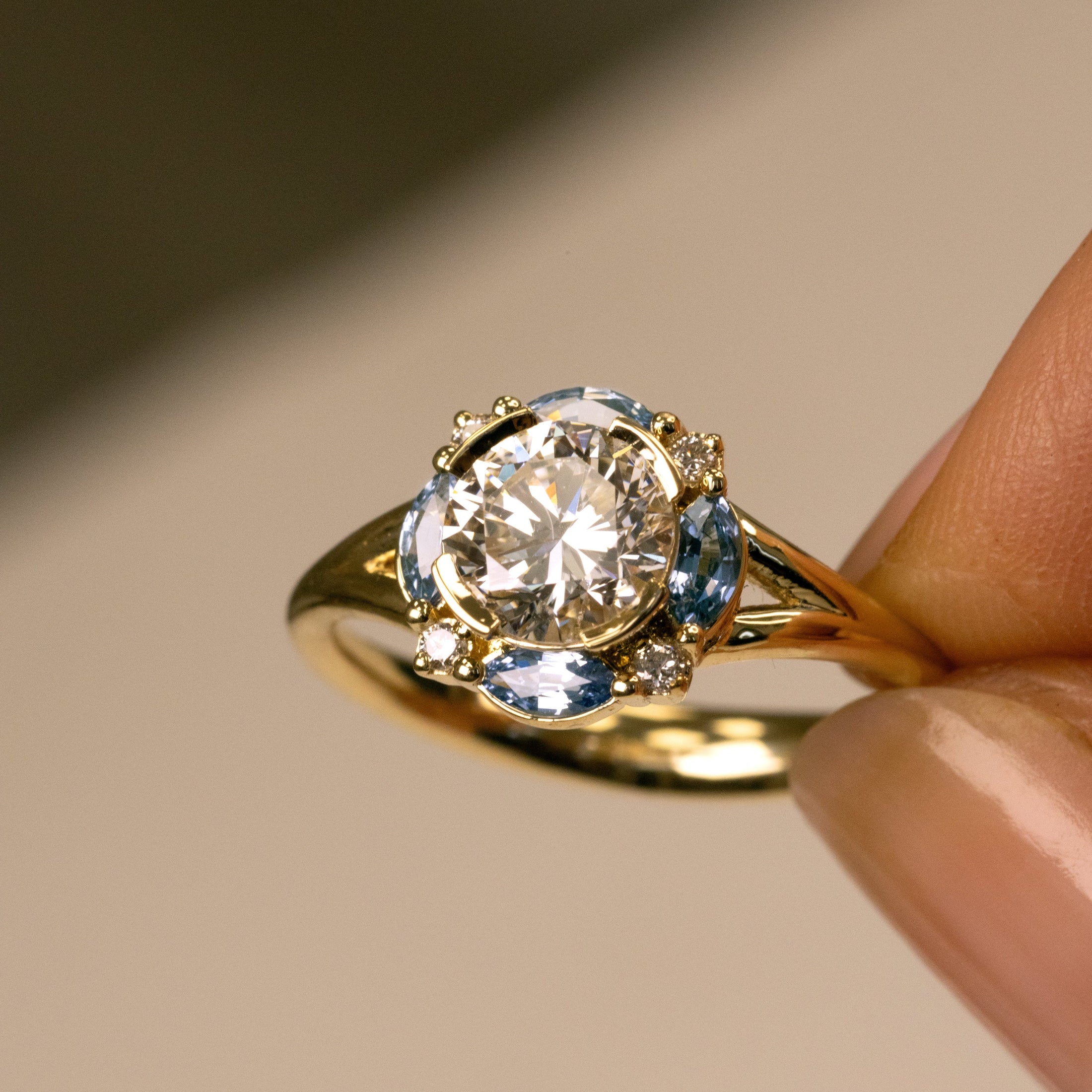 Sculptural Fine Jewelry Rings