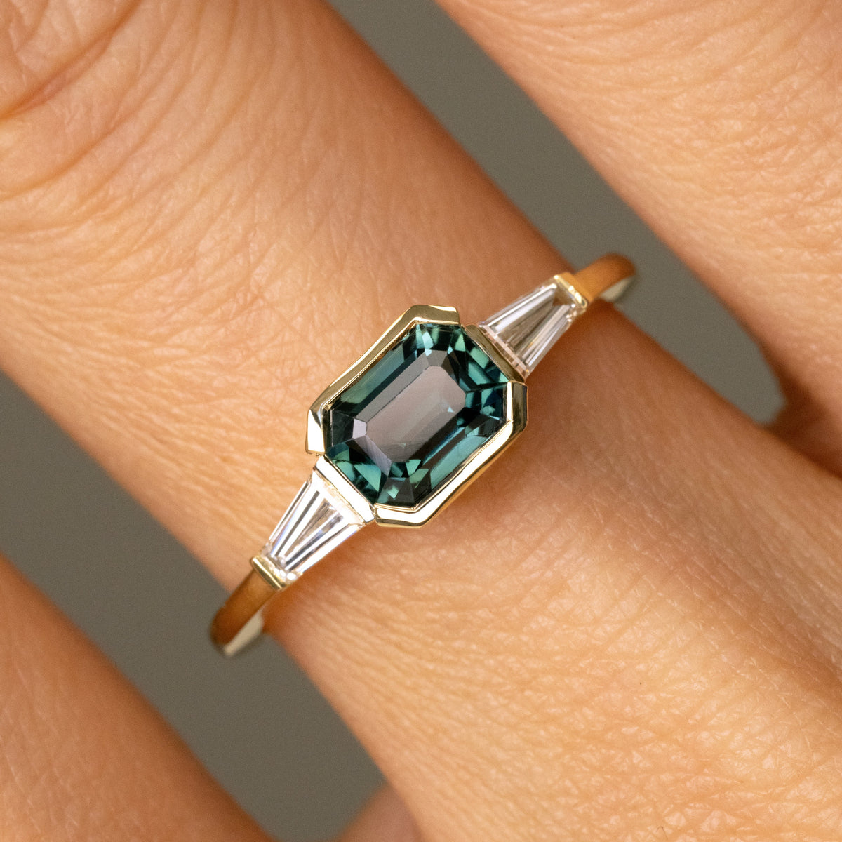 Aperture Sapphire Ring