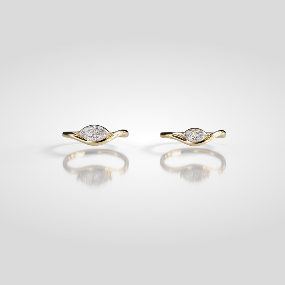 The Marquise Band 0.8ct Variation for Eliraz