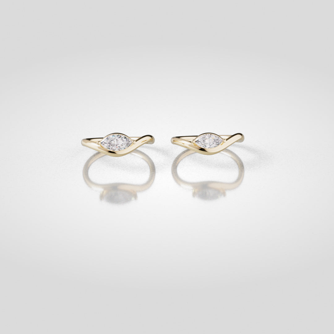 The Marquise Band 0.3ct Variation for Eilon