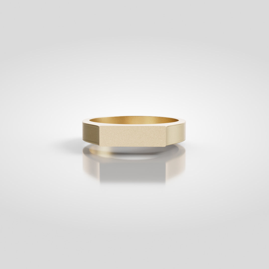 Signet wedding Ring for Josh
