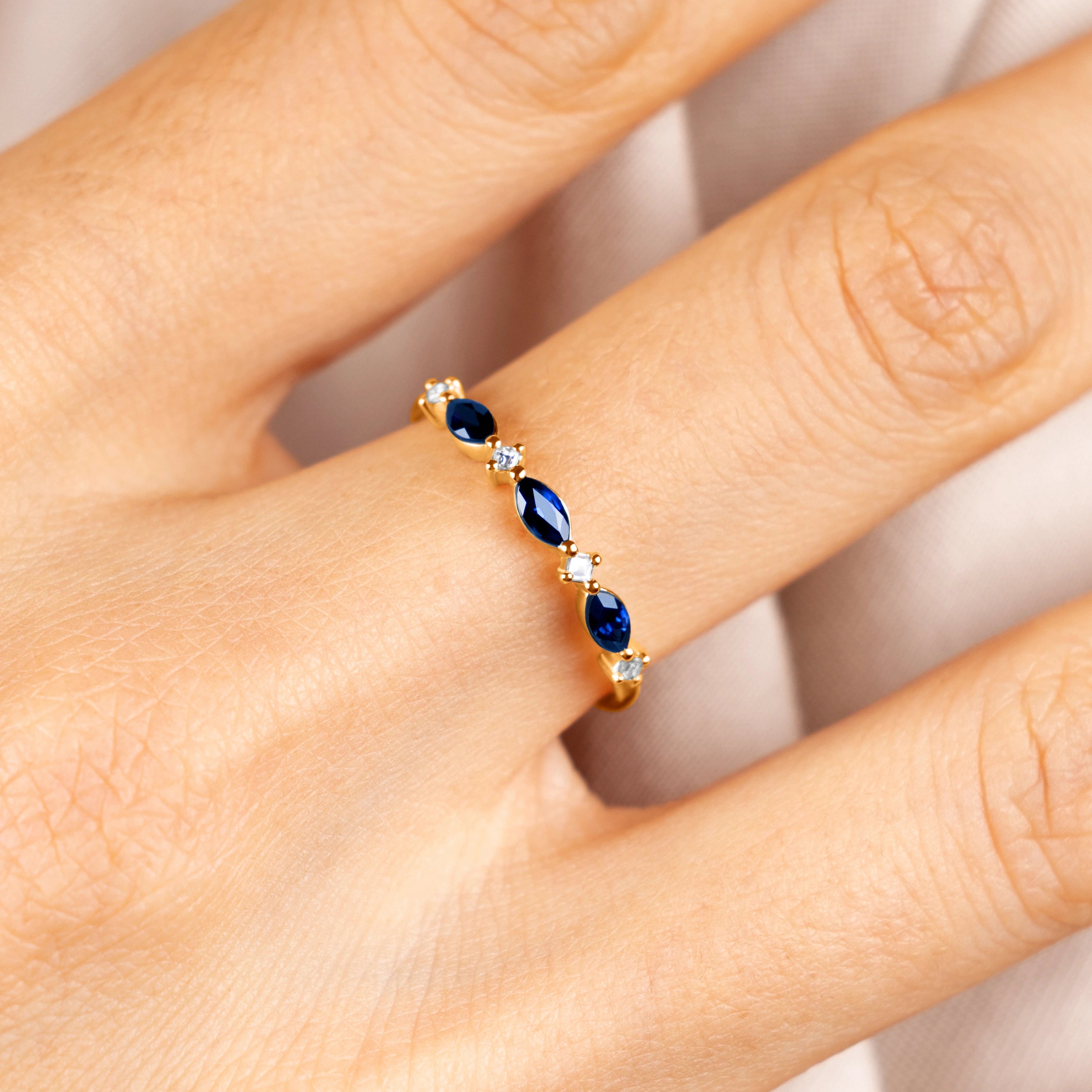Starlight Sapphire Ring