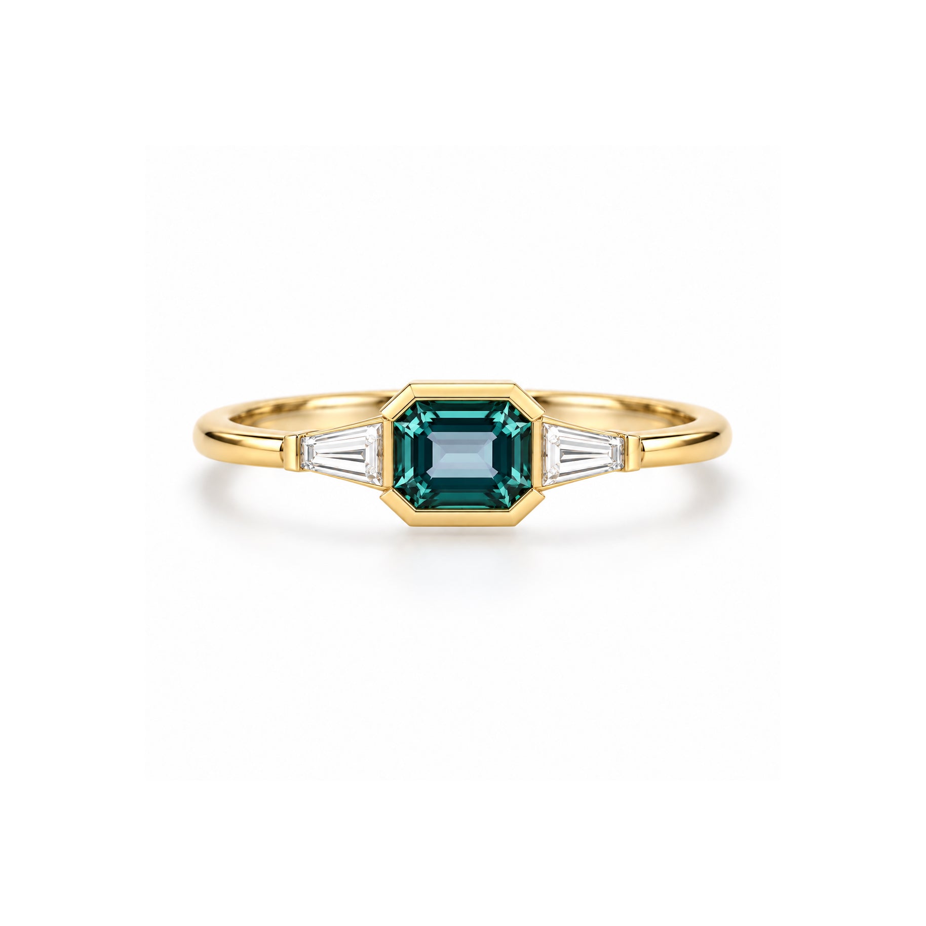 Aperture Sapphire Ring